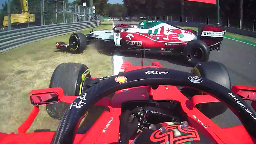 2021 Italian Grand Prix: Best race start onboards