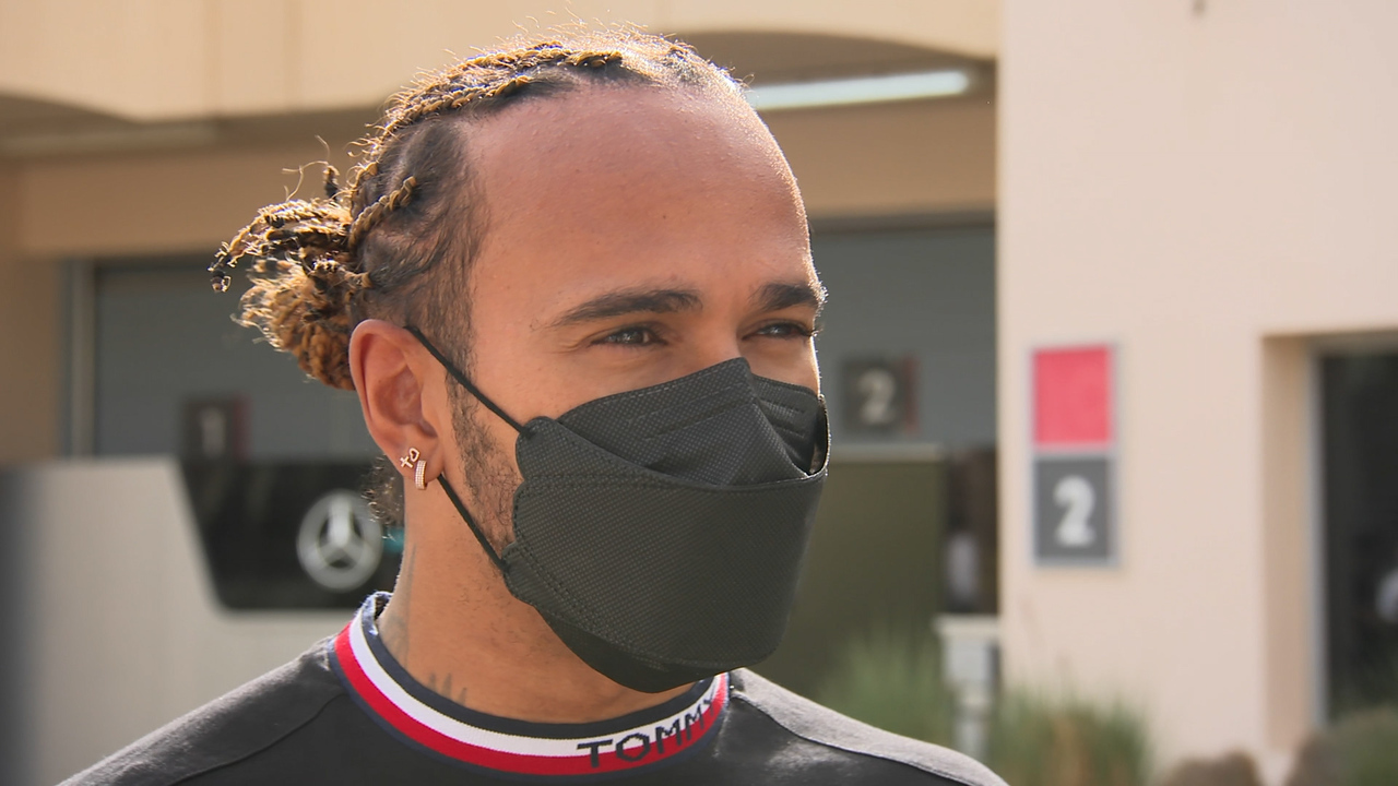 TESTING DAY 2: Lewis Hamiltion still 
