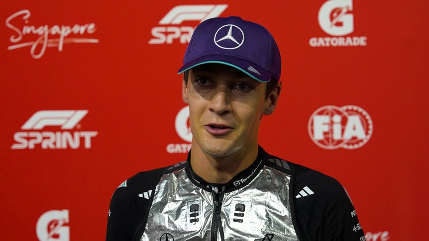 Russell left ‘pretty satisfied with P2’ as Mercedes struggle to understand new upgrades