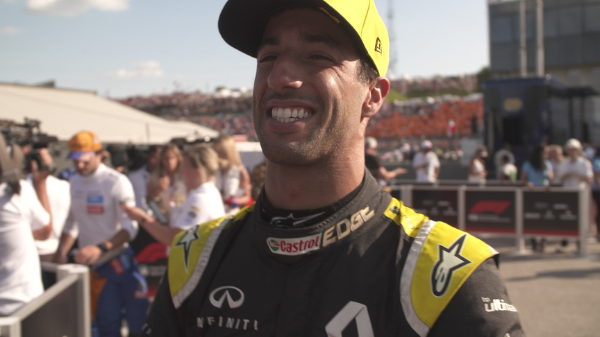 Daniel Ricciardo: 'Wasn't too impressed' with my race today