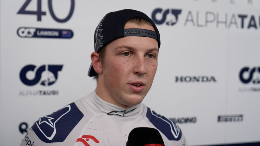 Rookie Liam Lawson brands his Friday at Suzuka ‘a little bit tricky’