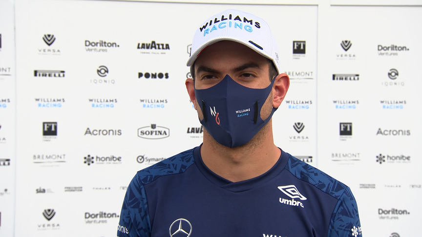 Nicholas Latifi explains why engine 'turned itself off' during FP2