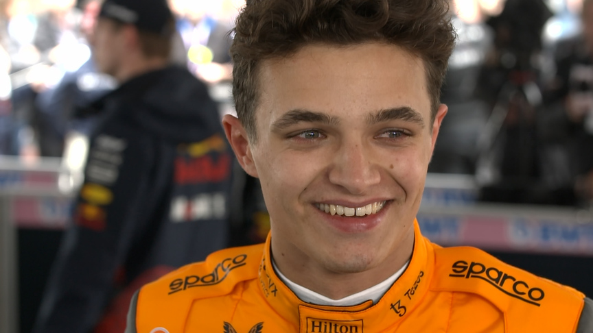 'Perfect start' from Lando Norris instrumental in Imola podium