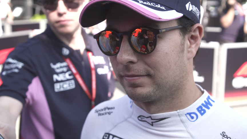 Sergio Perez: 'Hopefully we can minimise the damage' tomorrow