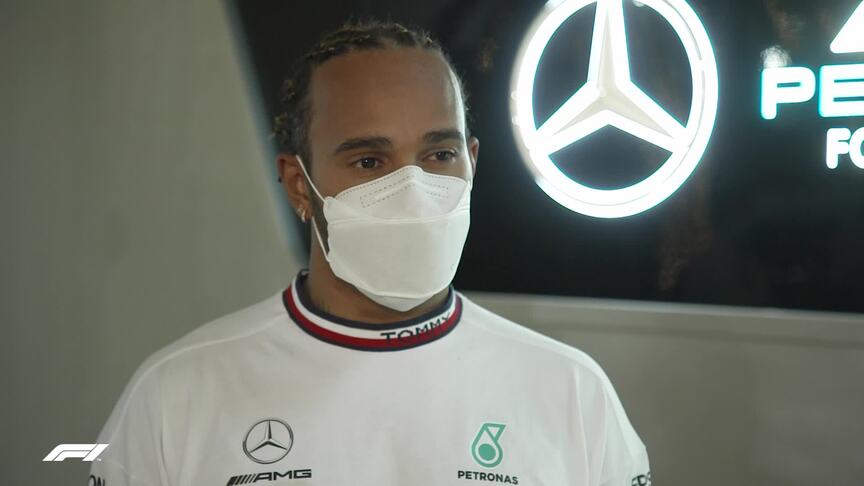 TESTING DAY 1: Not the 'cleanest day' for Lewis Hamilton