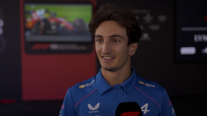 Mini reflects on ‘amazing day’ after making his FP1 debut for Alpine