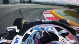 ONBOARD: Sergio Perez flies around Barcelona