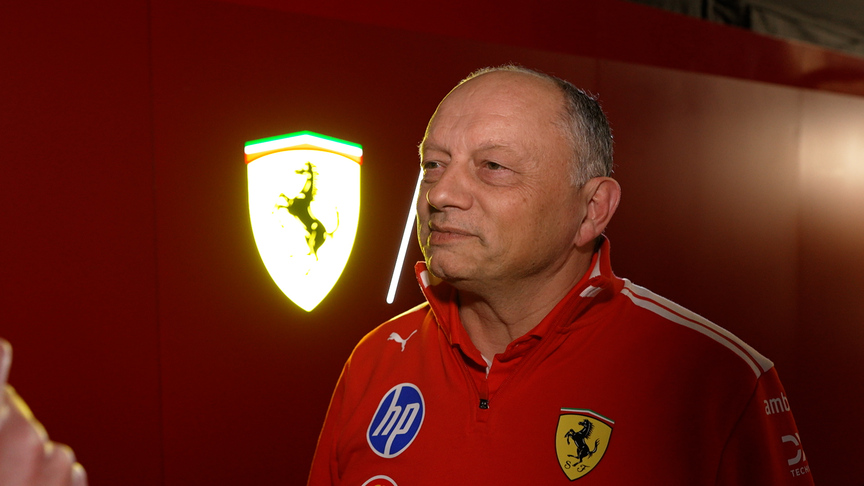 Fred Vasseur reflects on Ferrari's running at Barcelona Shakedown