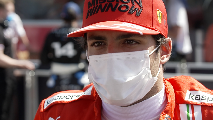 Carlos Sainz feels 'more at home' in Ferrari SF21