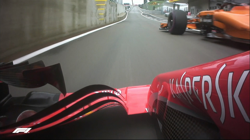 FP1: Vettel and Vandoorne come close in the pits