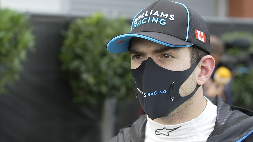 Disappointed Latifi thinks 'Q2 was there for the taking' at Spa