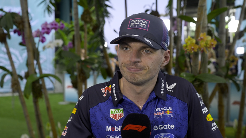 Verstappen pleased to be 'finally battling' and finishing P6