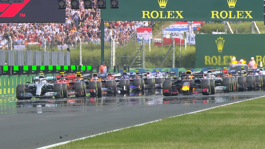 Hungarian GP: Watch the F1 race start in Budapest
