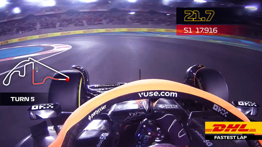 DHL Fastest Lap Award – 2022 Abu Dhabi Grand Prix