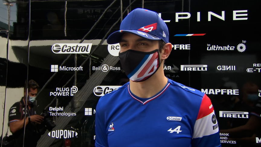 Esteban Ocon: Alpine pace 'pretty strong' at French GP practice