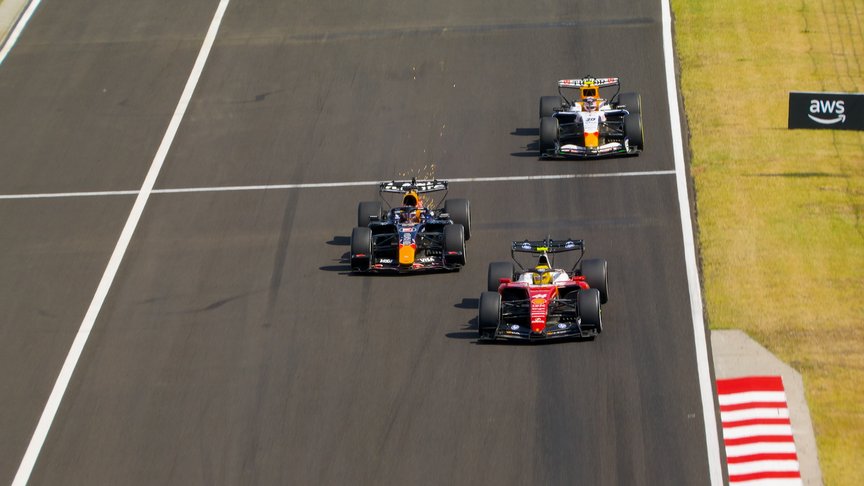 2026 Hungarian Grand Prix: Verstappen breathtaking overtake on Hamilton
