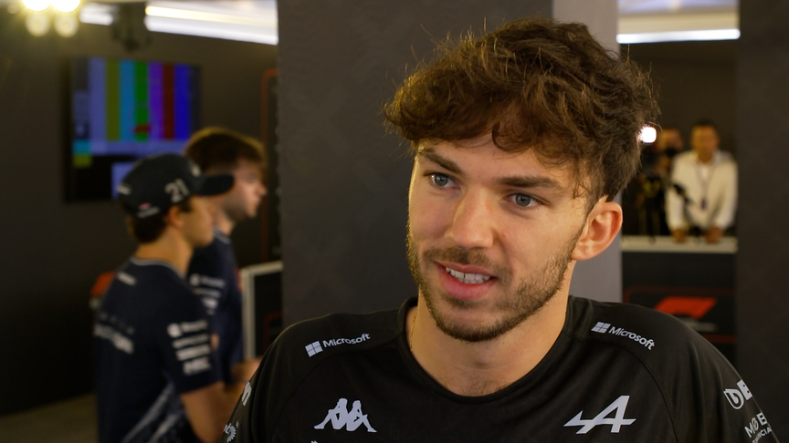Pierre Gasly: Alpine need to 'maximise' and 'develop' technical package going forward