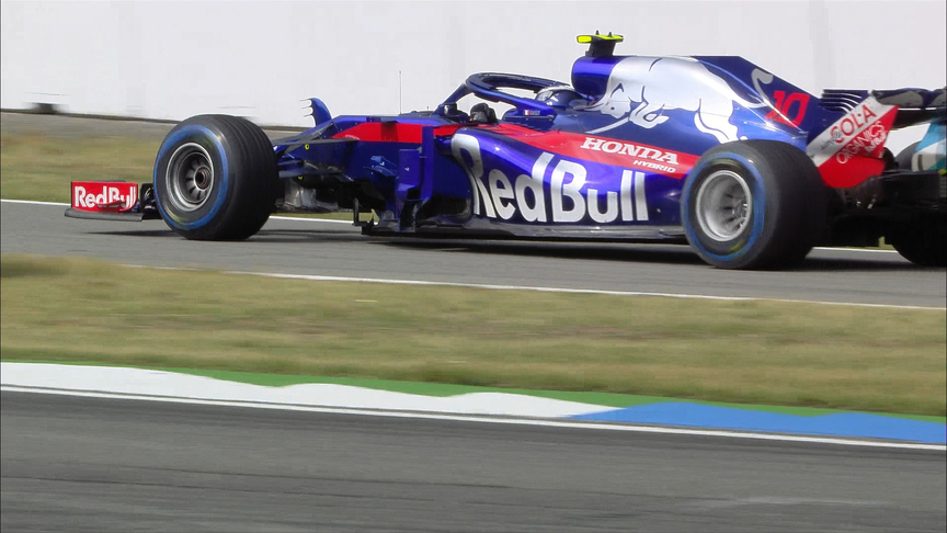 RACE: Gasly regrets early switch to wet tyres