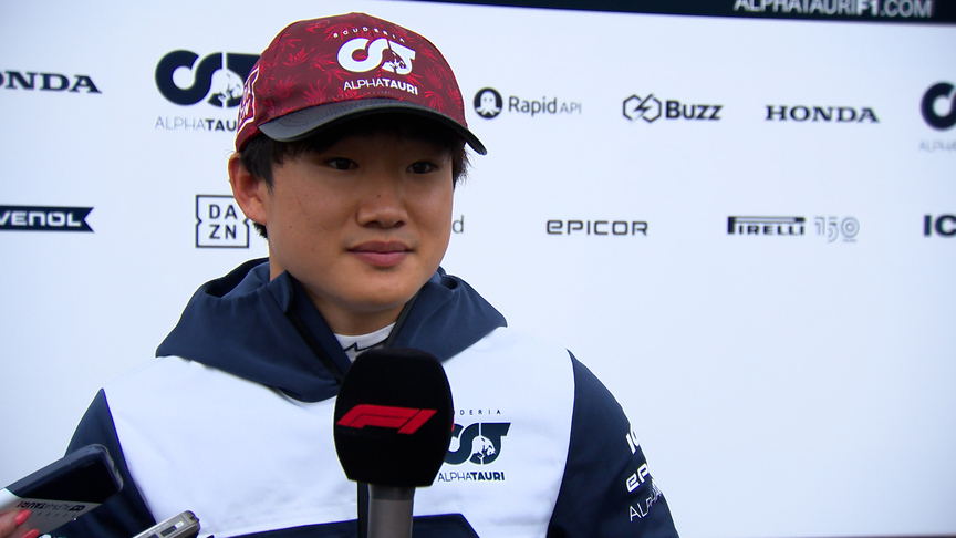 Yuki Tsunoda 'trying to get back into the rhythm' at Spa practice