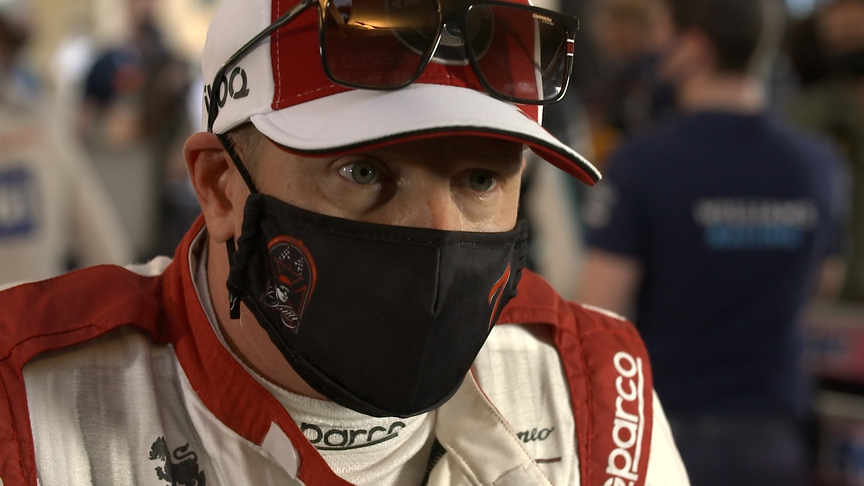 Räikkönen aims to 'survive' the lap 1 in Abu Dhabi and 'go from there'