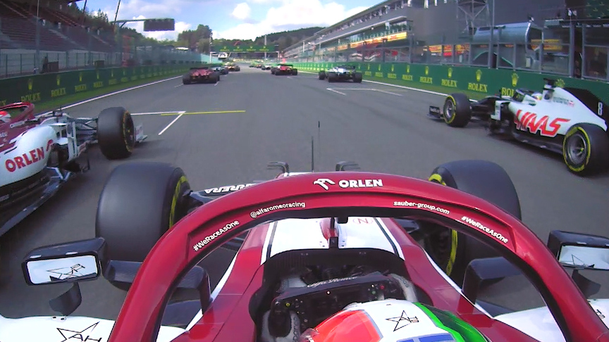 Antonio Giovinazzi's best starts in 2020