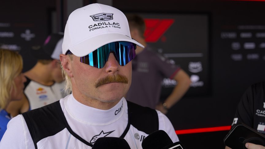 Valtteri Bottas and Cadillac see the chequered flag for the first time in four races
