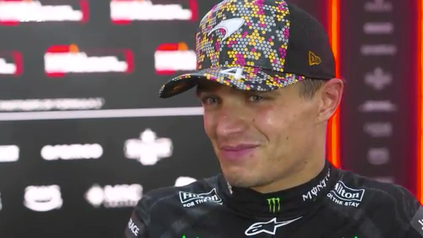 Norris beaming after victory in Singapore: ‘It’s been an amazing weekend – the car’s mega’