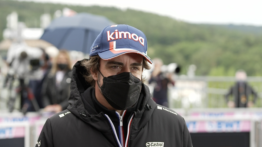 Fernando Alonso happy to 'make it official' with new 2022 Alpine contract
