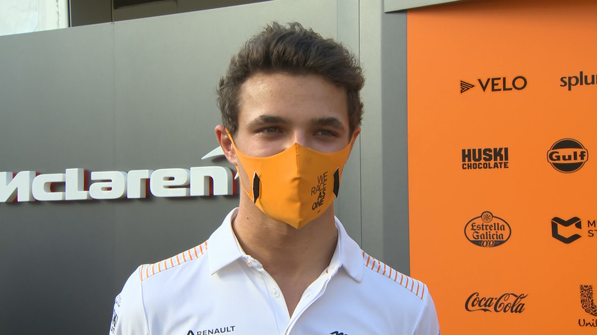 Lando Norris: McLaren 'trickier than expected' in Tuscany practice