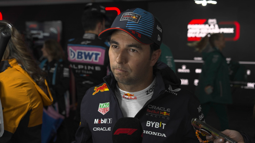 Perez unsure of Red Bull pace after 'tricky day'