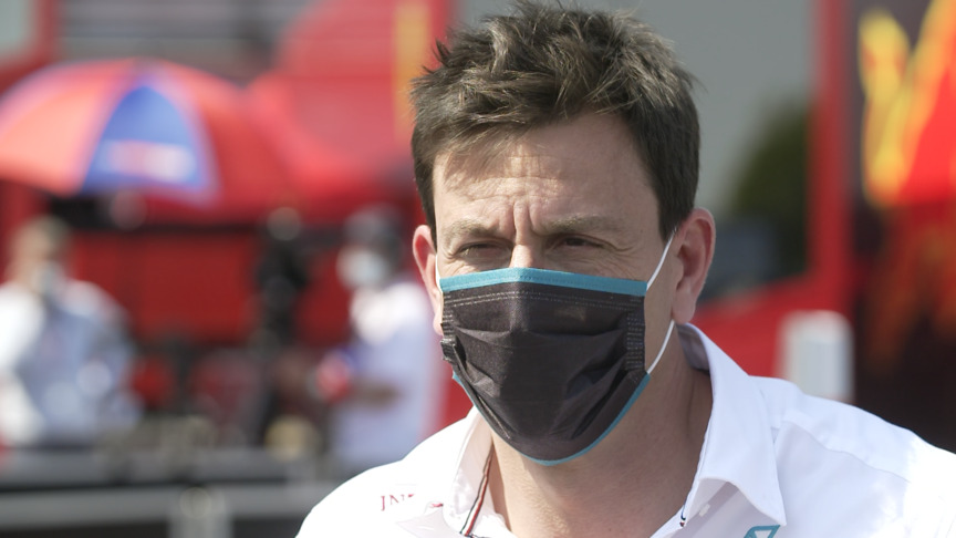 Toto Wolff challenges those who seek to slow down Mercedes to 'bring it on'