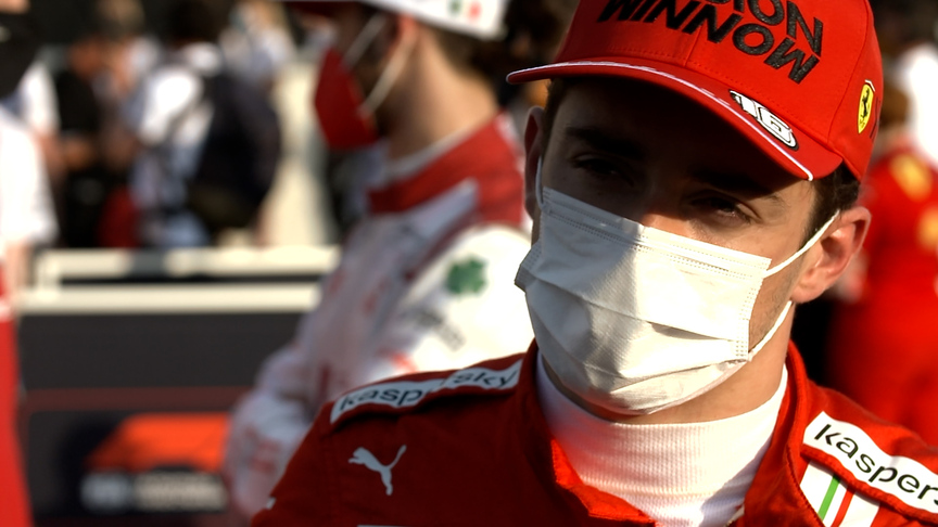 Charles Leclerc: 'We need to understand' how Aston Martin was so strong today in Baku