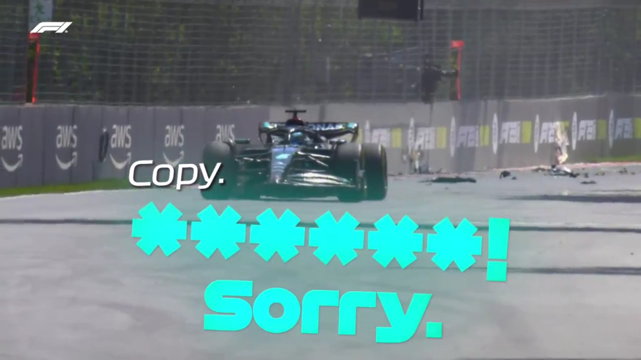 2023 Canadian Grand Prix: Russell hits the wall to trigger Safety Car in Montreal