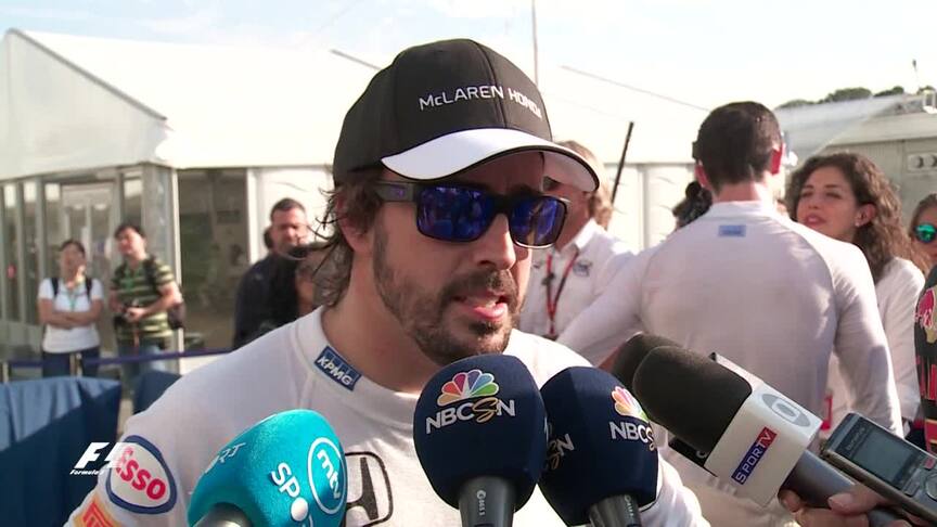 Post-race interviews - Japan