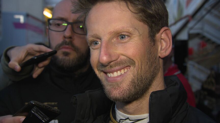 Romain Grosjean -  Feeling in the car is 'even better than last year'