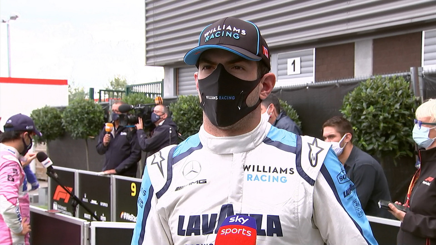 Latifi 'didn't have a good feeling with car' at Belgian Grand Prix