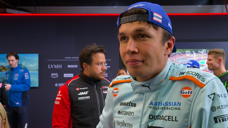 ‘We missed a good chance for points’ – Albon not happy after P11 finish in Brazil