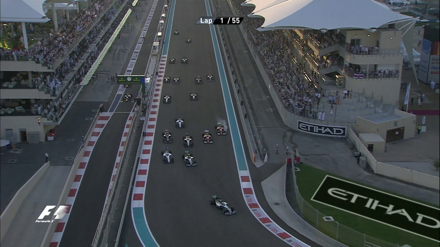 Abu Dhabi 2014 Race Highlights