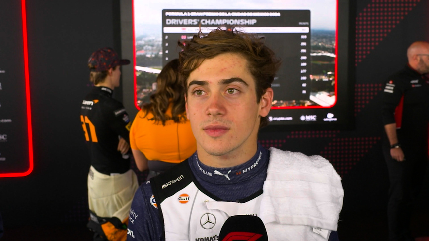 Colapinto reckons Williams ‘maximised what we had’ in Mexico