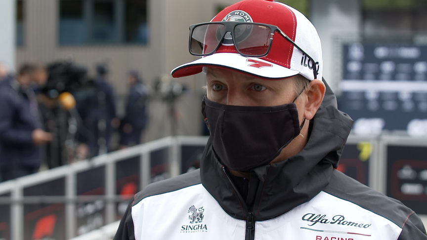 Kimi Räikkönen: Alfa Romeo 'in the fight' for points at Imola