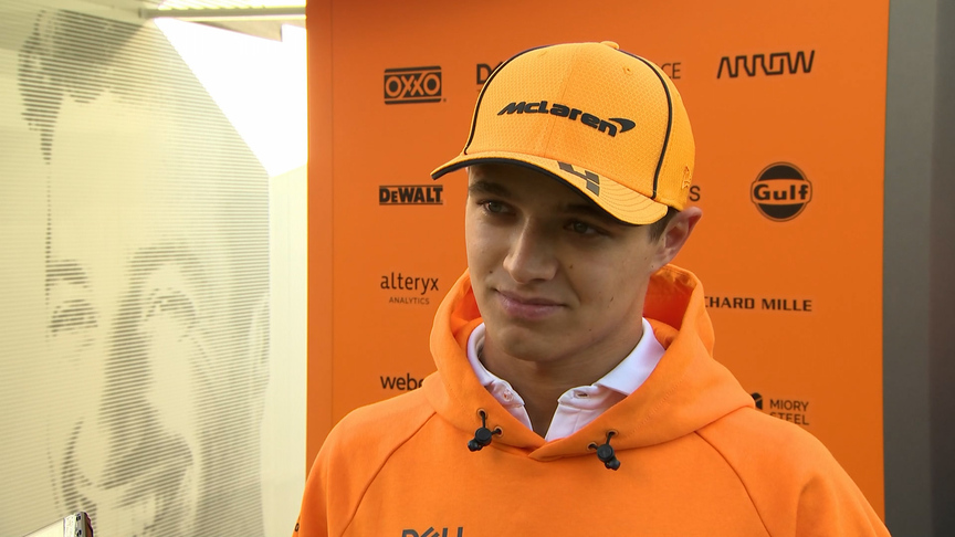 Lando Norris: FP1 crash was due to engine issue and 'not my fault'
