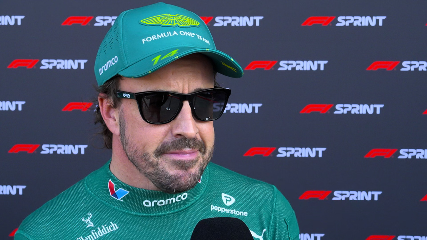 Aston pace 'looking good for the rest of the weekend' - Alonso upbeat after Sprint Qualifying