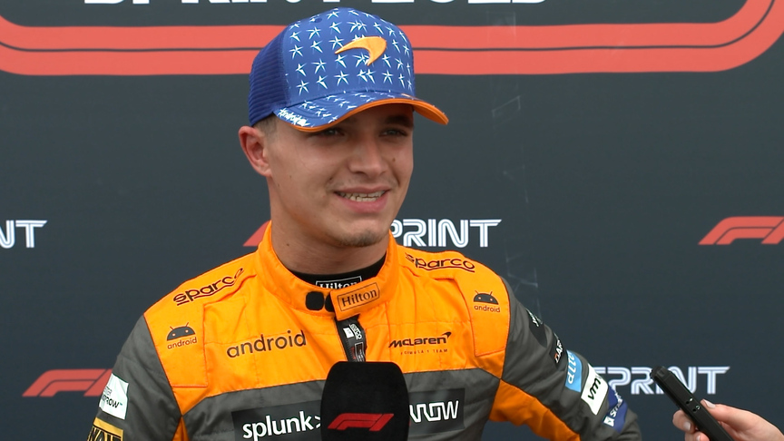 Lando Norris: McLaren 'not as strong as the other guys' in COTA Shootout