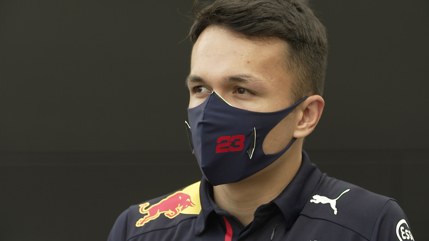 Alexander Albon knows 'short run pace' needs work in Barcelona