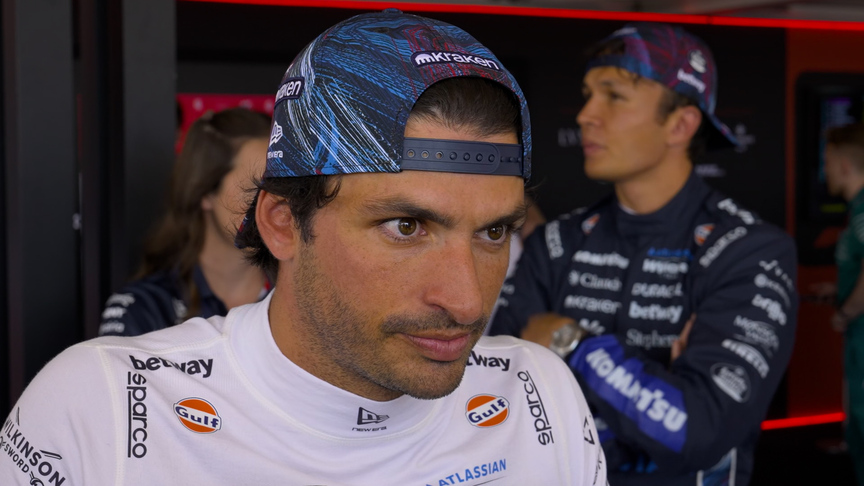 'Not a lot of learning' for Williams' Carlos Sainz in the British GP Sprint