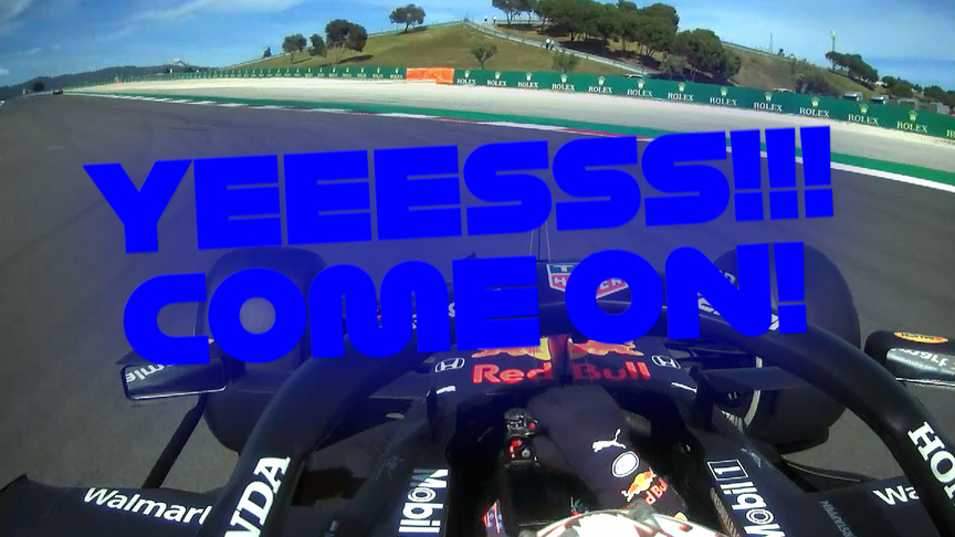 2021 Portuguese Grand Prix: Verstappen passes Bottas after pit stop