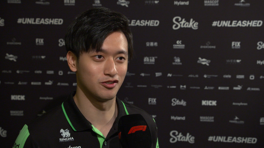 Zhou Guanyu on new chapter for Kick Sauber