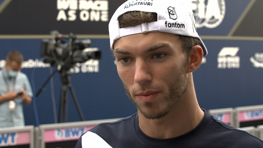 Pierre Gasly enjoys working with 'very funny character' of team mate Tsunoda