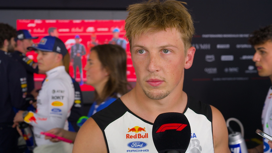 ‘The car seems quite fast’ – Lawson encouraged after Sprint performance