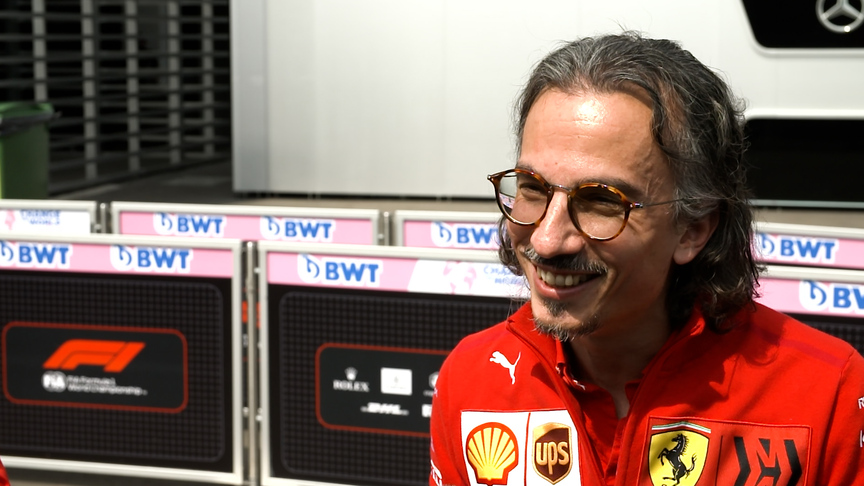 Ferrari's Race Director Laurent Mekies confident 'consistency is improving'